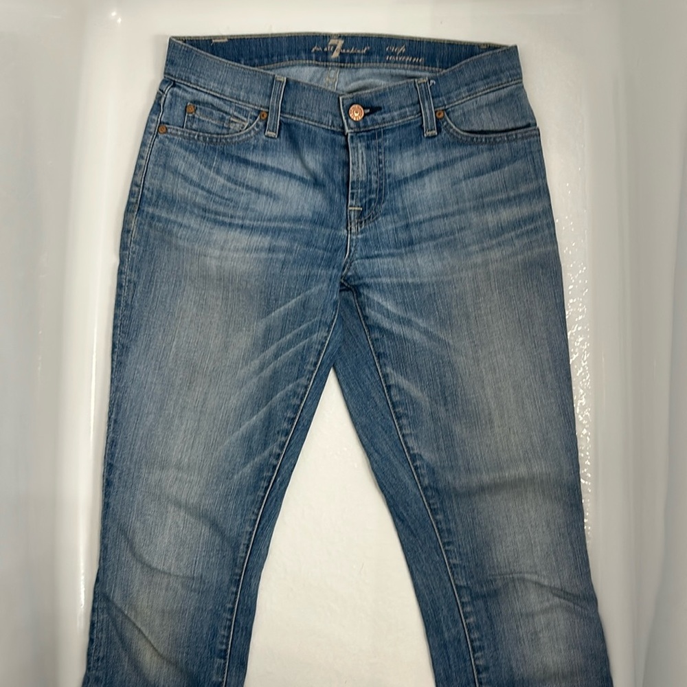 7 For All Mankind Crop Roxanne